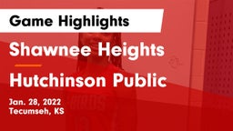 Shawnee Heights  vs Hutchinson Public  Game Highlights - Jan. 28, 2022