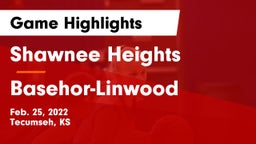 Shawnee Heights  vs Basehor-Linwood  Game Highlights - Feb. 25, 2022