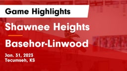 Shawnee Heights  vs Basehor-Linwood  Game Highlights - Jan. 31, 2023