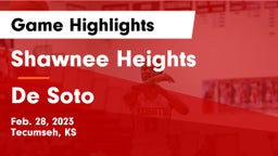 Shawnee Heights  vs De Soto  Game Highlights - Feb. 28, 2023