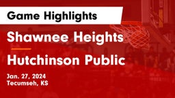 Shawnee Heights  vs Hutchinson Public  Game Highlights - Jan. 27, 2024