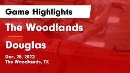 The Woodlands  vs Douglas  Game Highlights - Dec. 28, 2022