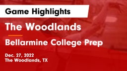 The Woodlands  vs Bellarmine College Prep  Game Highlights - Dec. 27, 2022