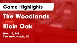 The Woodlands  vs Klein Oak  Game Highlights - Nov. 15, 2022