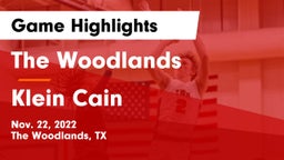 The Woodlands  vs Klein Cain  Game Highlights - Nov. 22, 2022
