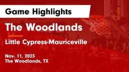 The Woodlands  vs Little Cypress-Mauriceville  Game Highlights - Nov. 11, 2023
