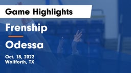 Frenship  vs Odessa  Game Highlights - Oct. 18, 2022