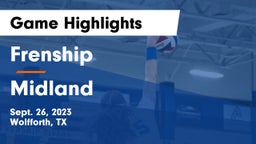 Frenship  vs Midland  Game Highlights - Sept. 26, 2023