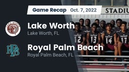 Recap: Lake Worth  vs. Royal Palm Beach  2022