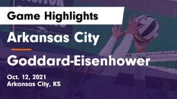 Arkansas City  vs Goddard-Eisenhower Game Highlights - Oct. 12, 2021