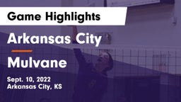 Arkansas City  vs Mulvane  Game Highlights - Sept. 10, 2022