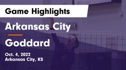 Arkansas City  vs Goddard  Game Highlights - Oct. 4, 2022