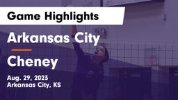 Arkansas City  vs Cheney  Game Highlights - Aug. 29, 2023