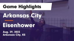 Arkansas City  vs Eisenhower  Game Highlights - Aug. 29, 2023