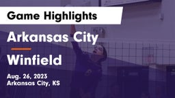 Arkansas City  vs Winfield  Game Highlights - Aug. 26, 2023