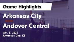 Arkansas City  vs Andover Central  Game Highlights - Oct. 3, 2023