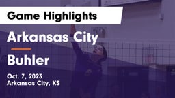 Arkansas City  vs Buhler  Game Highlights - Oct. 7, 2023