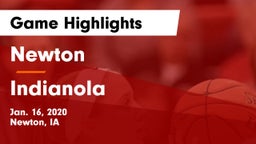 Newton   vs Indianola  Game Highlights - Jan. 16, 2020