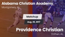 Matchup: Alabama Christian vs. Providence Christian  2017