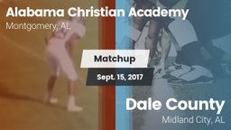 Matchup: Alabama Christian vs. Dale County  2017