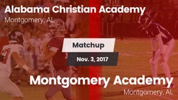 Matchup: Alabama Christian vs. Montgomery Academy  2017
