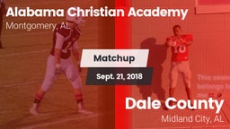 Matchup: Alabama Christian vs. Dale County  2018