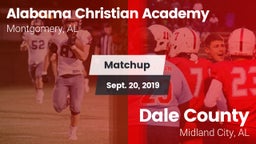Matchup: Alabama Christian vs. Dale County  2019