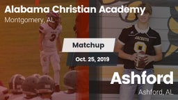 Matchup: Alabama Christian vs. Ashford  2019