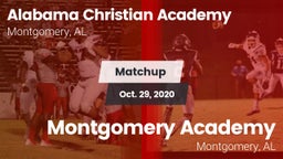Matchup: Alabama Christian vs. Montgomery Academy  2020