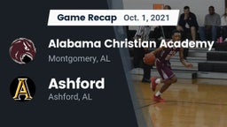 Recap: Alabama Christian Academy  vs. Ashford  2021
