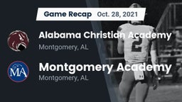 Recap: Alabama Christian Academy  vs. Montgomery Academy  2021