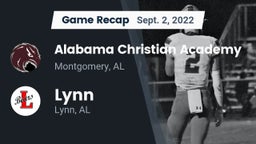 Recap: Alabama Christian Academy  vs. Lynn  2022