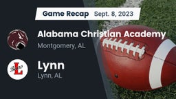 Recap: Alabama Christian Academy  vs. Lynn  2023