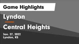 Lyndon  vs Central Heights  Game Highlights - Jan. 27, 2022