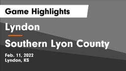 Lyndon  vs Southern Lyon County Game Highlights - Feb. 11, 2022