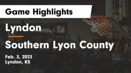 Lyndon  vs Southern Lyon County Game Highlights - Feb. 3, 2023