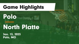 Polo  vs North Platte Game Highlights - Jan. 13, 2023