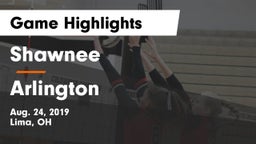 Shawnee  vs Arlington Game Highlights - Aug. 24, 2019