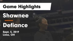 Shawnee  vs Defiance  Game Highlights - Sept. 5, 2019