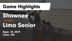 Shawnee  vs Lima Senior Game Highlights - Sept. 10, 2019