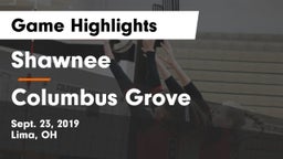 Shawnee  vs Columbus Grove  Game Highlights - Sept. 23, 2019