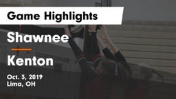 Shawnee  vs Kenton Game Highlights - Oct. 3, 2019