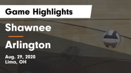 Shawnee  vs Arlington  Game Highlights - Aug. 29, 2020