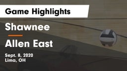 Shawnee  vs Allen East  Game Highlights - Sept. 8, 2020