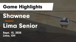 Shawnee  vs Lima Senior  Game Highlights - Sept. 15, 2020