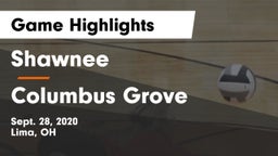 Shawnee  vs Columbus Grove  Game Highlights - Sept. 28, 2020