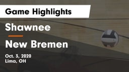 Shawnee  vs New Bremen  Game Highlights - Oct. 3, 2020