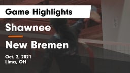 Shawnee  vs New Bremen  Game Highlights - Oct. 2, 2021