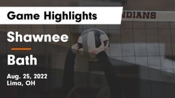 Shawnee  vs Bath  Game Highlights - Aug. 25, 2022