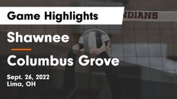 Shawnee  vs Columbus Grove  Game Highlights - Sept. 26, 2022